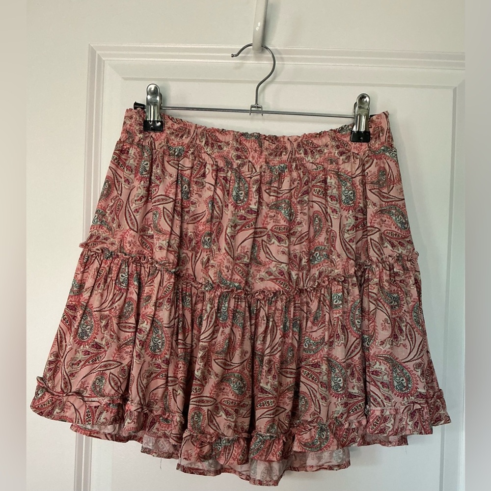 Shore Shoreside Pink Paisley Skort Size S